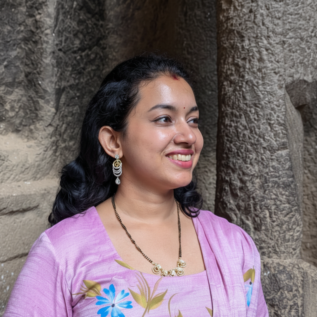 Golden Kalyani American Diamond Danglers