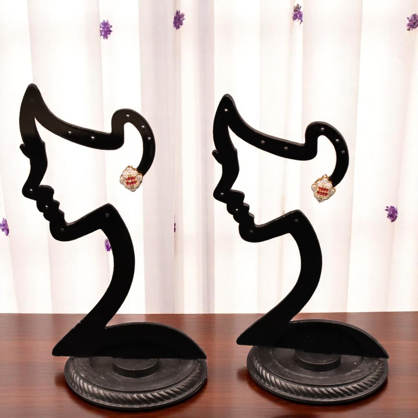 Ruby Anjani American Diamond Studs