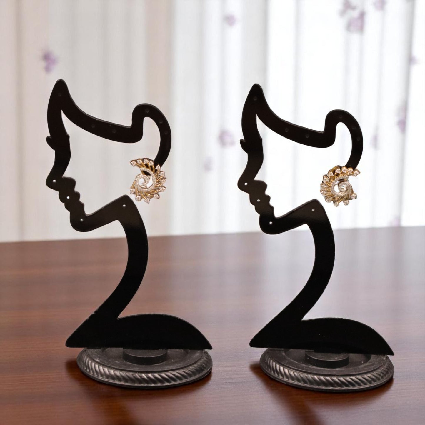 Golden Padmavati American Diamond Studs