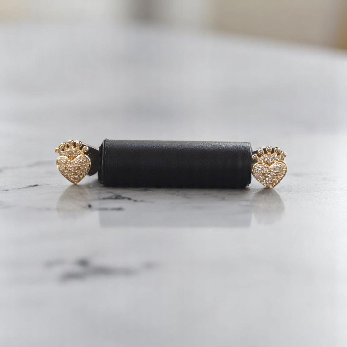 Rose Gold Pratiksha American Diamond Studs