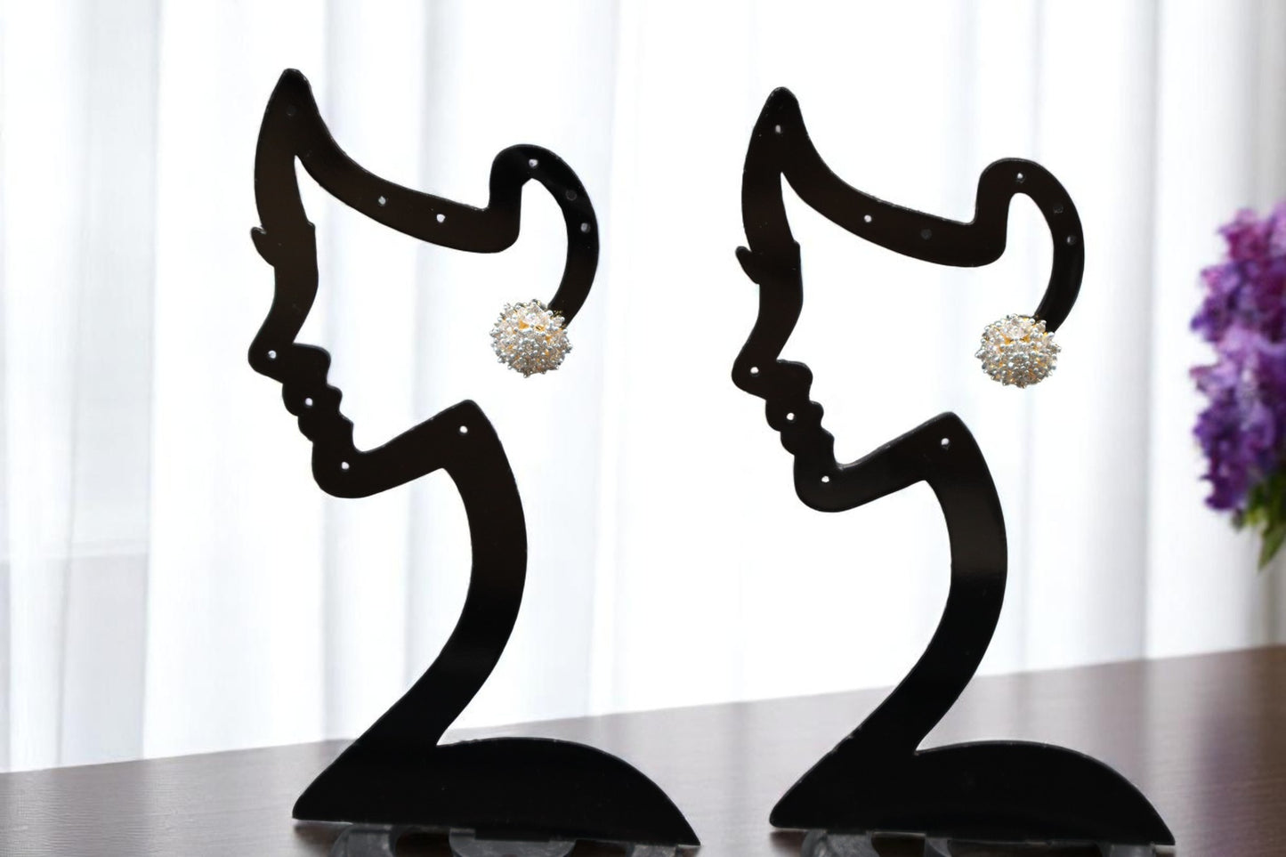 Golden Jyoti American Diamond Studs